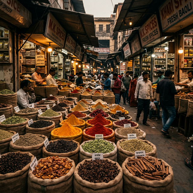 Indian Spice Market